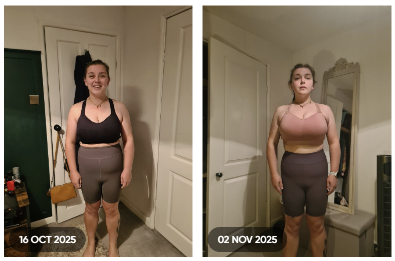 Coaching client progress over a few weeks