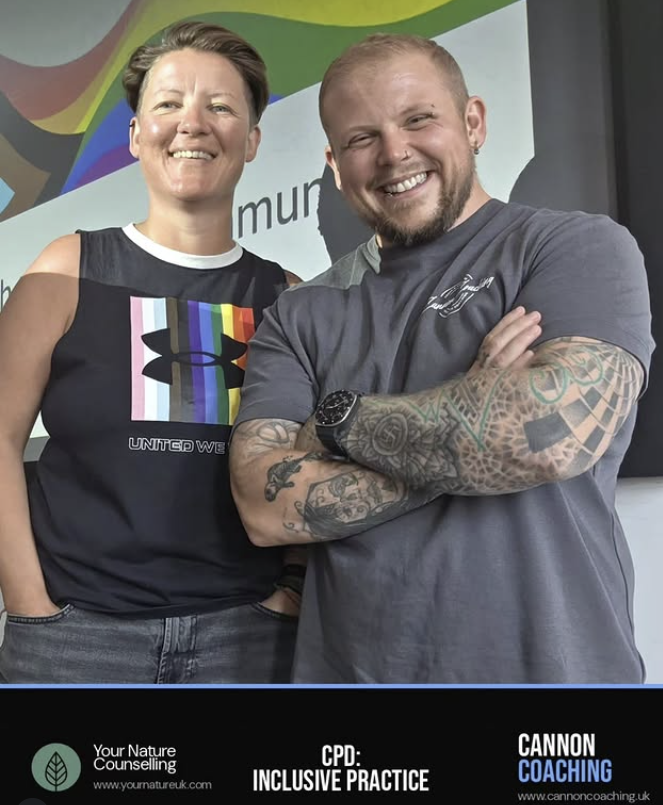 Jack Cannon and Julia from Your Nature Counselling